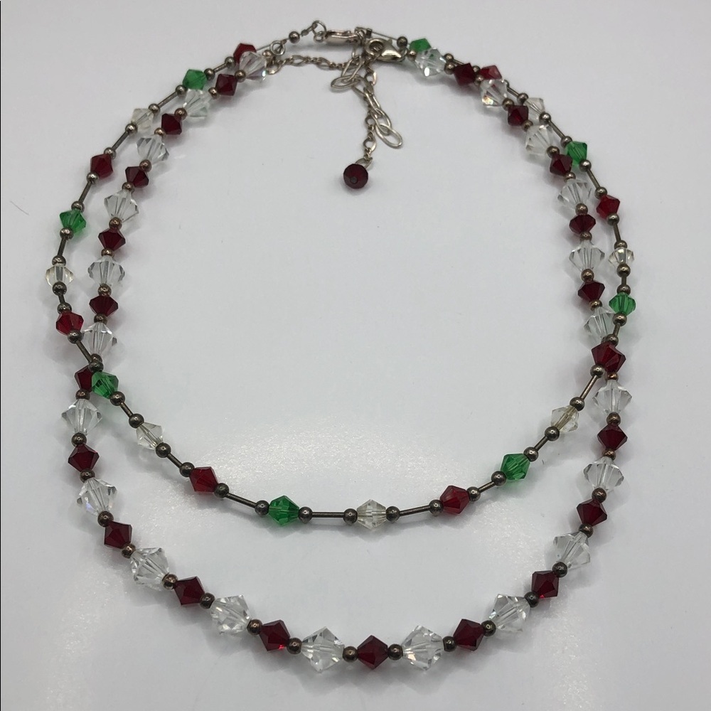 Curated bundle 2 vintage artisan sterling silver 925 necklaces boho free spirit